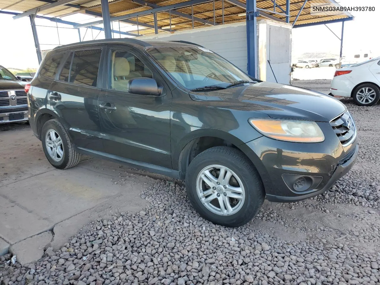 2010 Hyundai Santa Fe Gls VIN: 5NMSG3AB9AH393780 Lot: 75723454