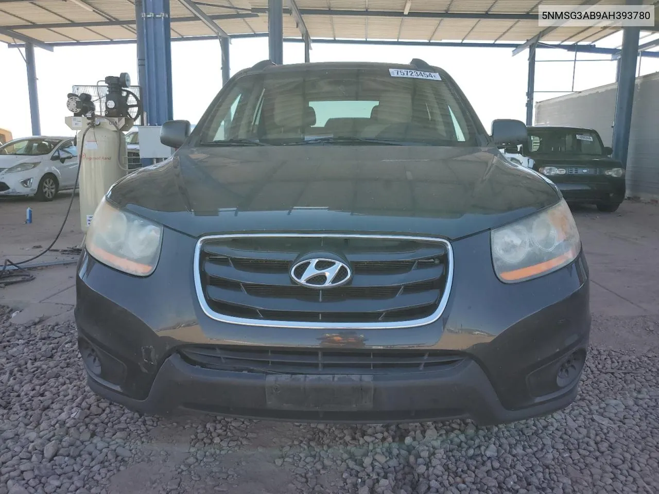 2010 Hyundai Santa Fe Gls VIN: 5NMSG3AB9AH393780 Lot: 75723454