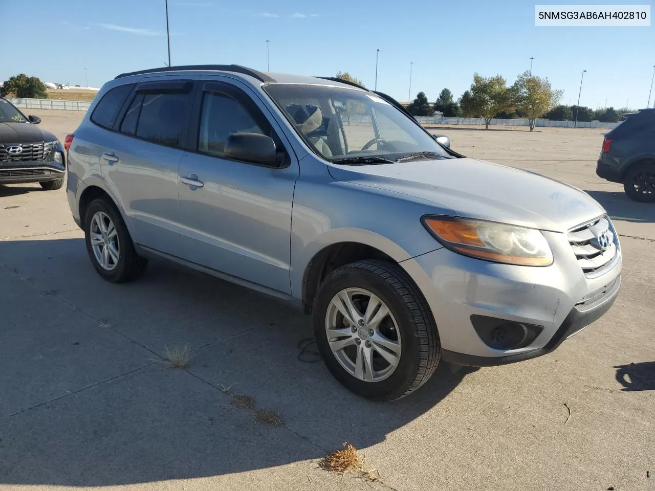 2010 Hyundai Santa Fe Gls VIN: 5NMSG3AB6AH402810 Lot: 75755264