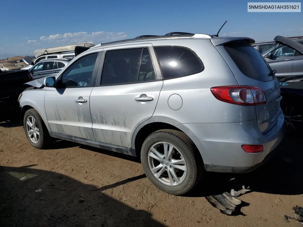 2010 Hyundai Santa Fe Se VIN: 5NMSHDAG1AH351621 Lot: 76182654