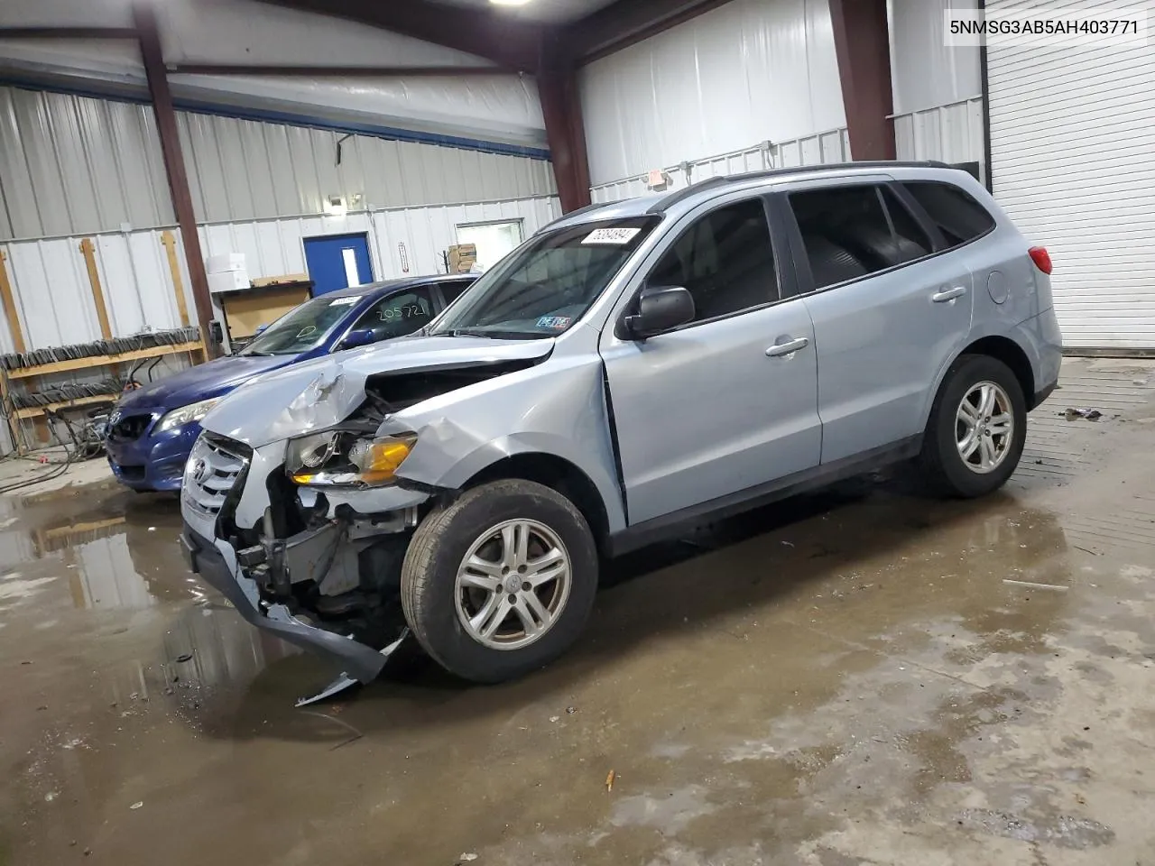 2010 Hyundai Santa Fe Gls VIN: 5NMSG3AB5AH403771 Lot: 76384894