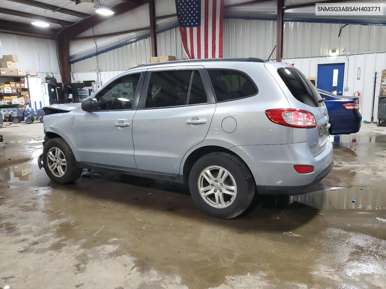 2010 Hyundai Santa Fe Gls VIN: 5NMSG3AB5AH403771 Lot: 76384894