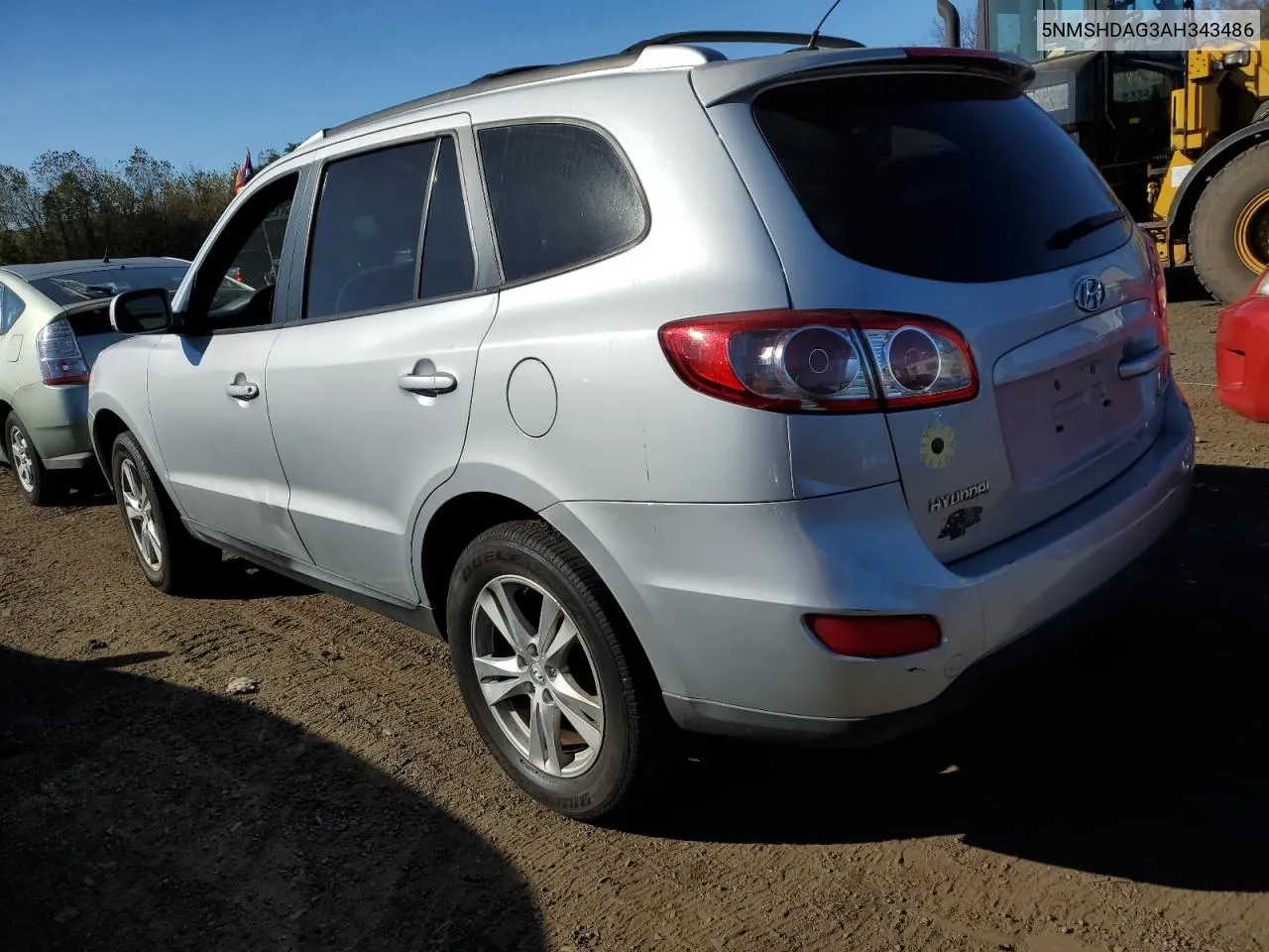 5NMSHDAG3AH343486 2010 Hyundai Santa Fe Se