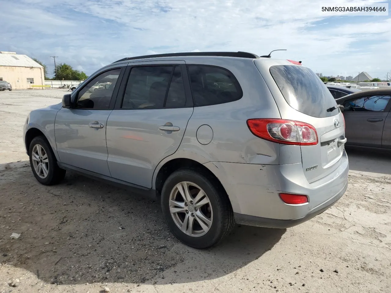 5NMSG3AB5AH394666 2010 Hyundai Santa Fe Gls