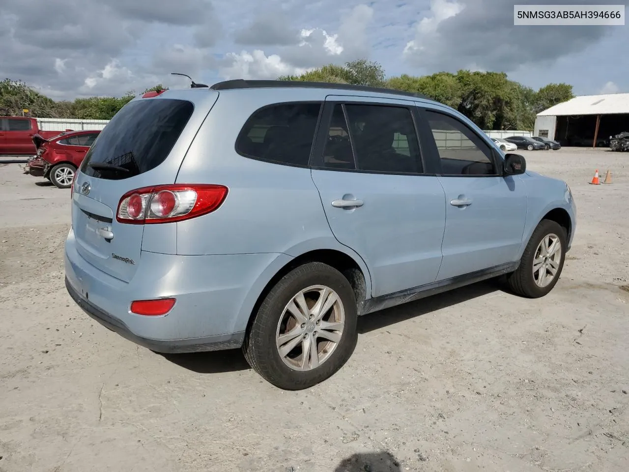 2010 Hyundai Santa Fe Gls VIN: 5NMSG3AB5AH394666 Lot: 77454244