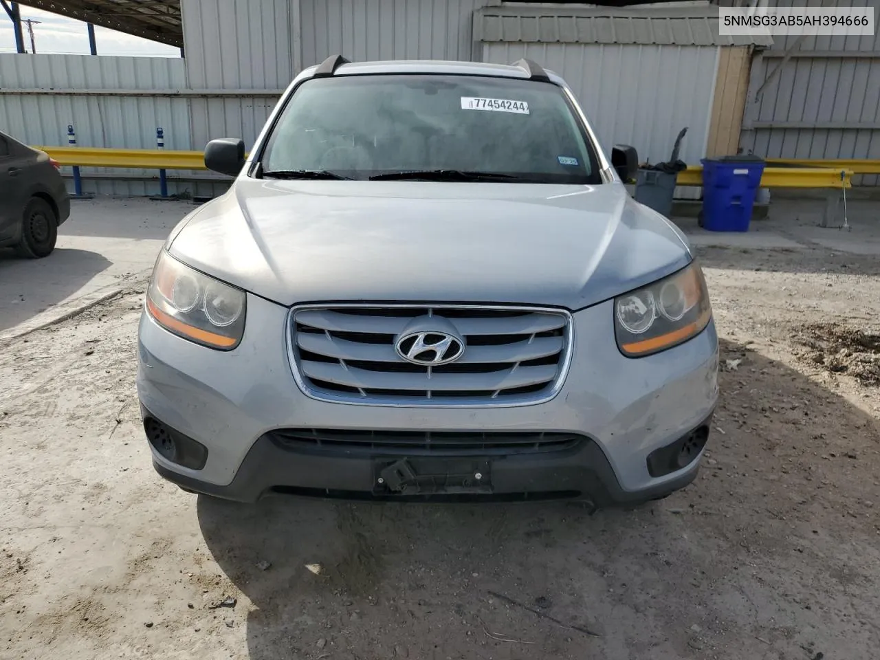 5NMSG3AB5AH394666 2010 Hyundai Santa Fe Gls