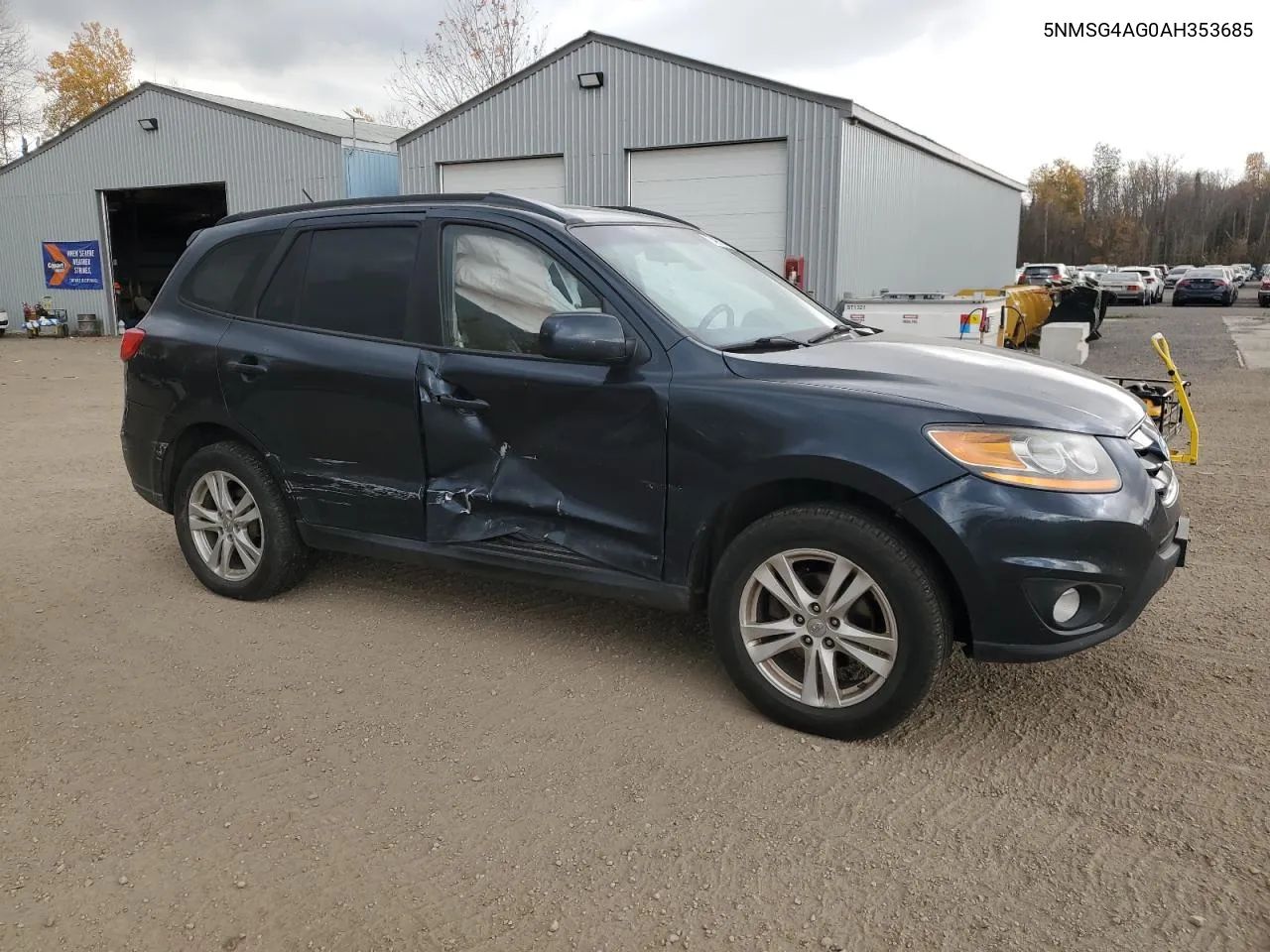 2010 Hyundai Santa Fe Gls VIN: 5NMSG4AG0AH353685 Lot: 77495704