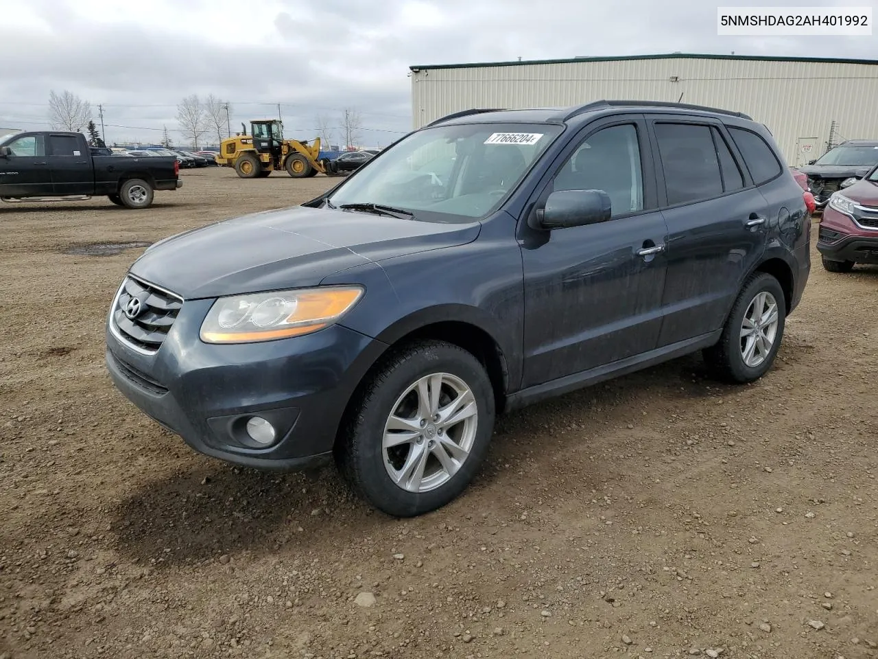 2010 Hyundai Santa Fe Se VIN: 5NMSHDAG2AH401992 Lot: 77666204