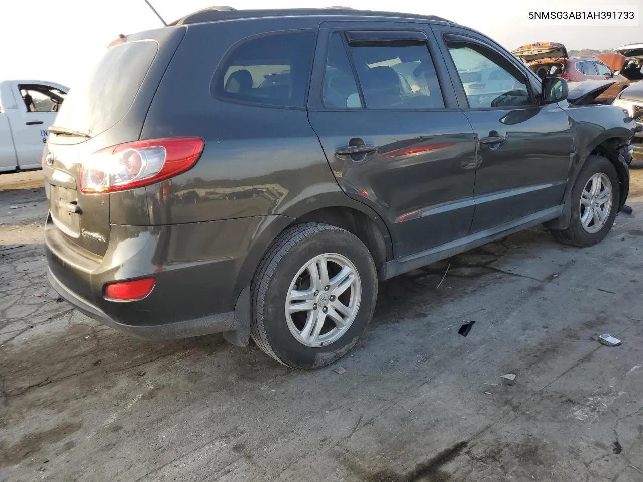 2010 Hyundai Santa Fe Gls VIN: 5NMSG3AB1AH391733 Lot: 78157794