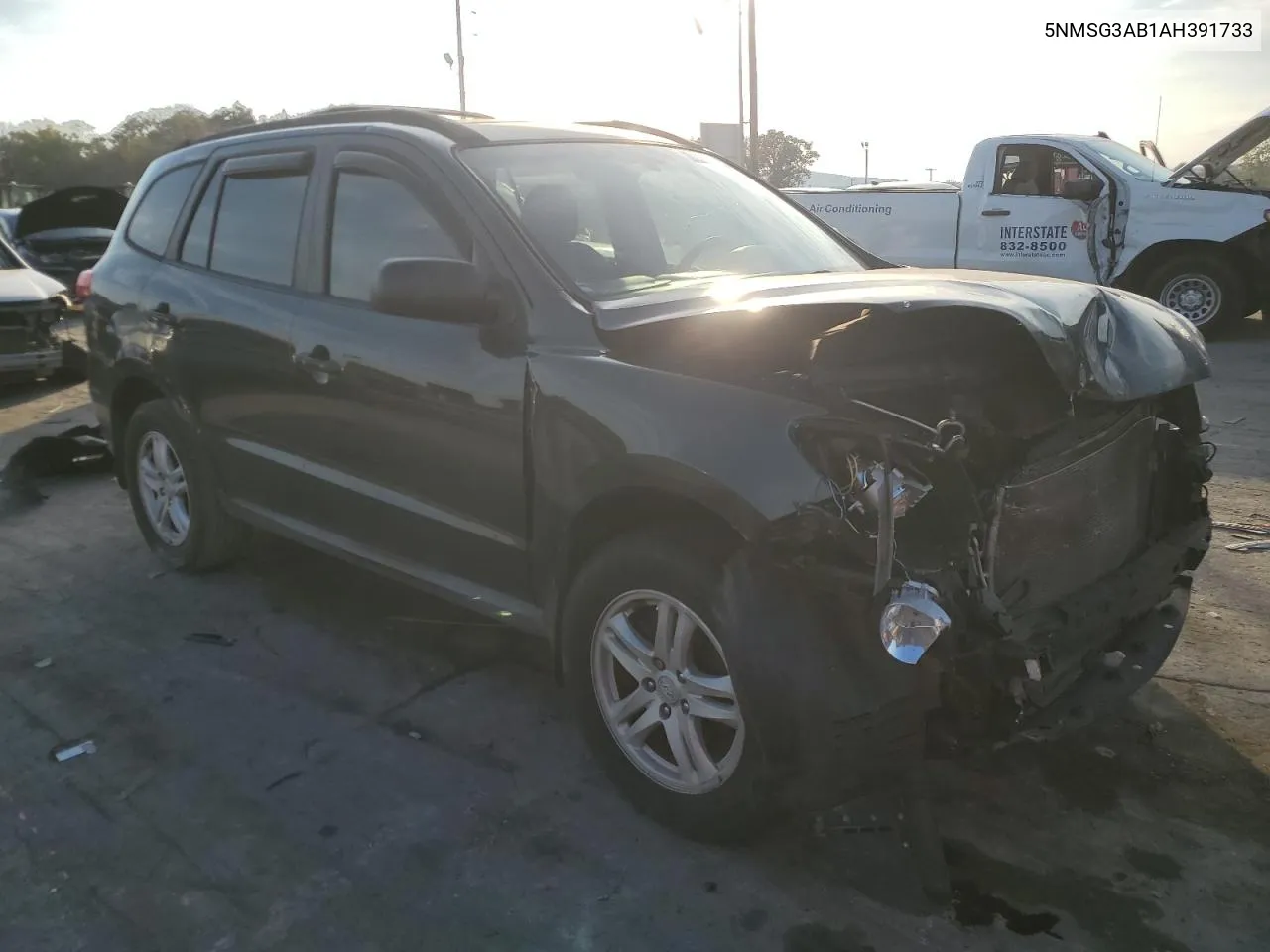 2010 Hyundai Santa Fe Gls VIN: 5NMSG3AB1AH391733 Lot: 78157794