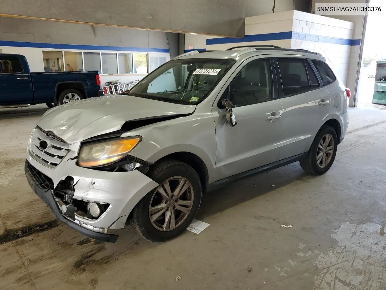 2010 Hyundai Santa Fe Se VIN: 5NMSH4AG7AH343376 Lot: 78721274