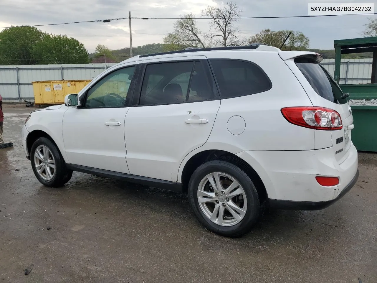 2011 Hyundai Santa Fe Se VIN: 5XYZH4AG7BG042732 Lot: 50069304