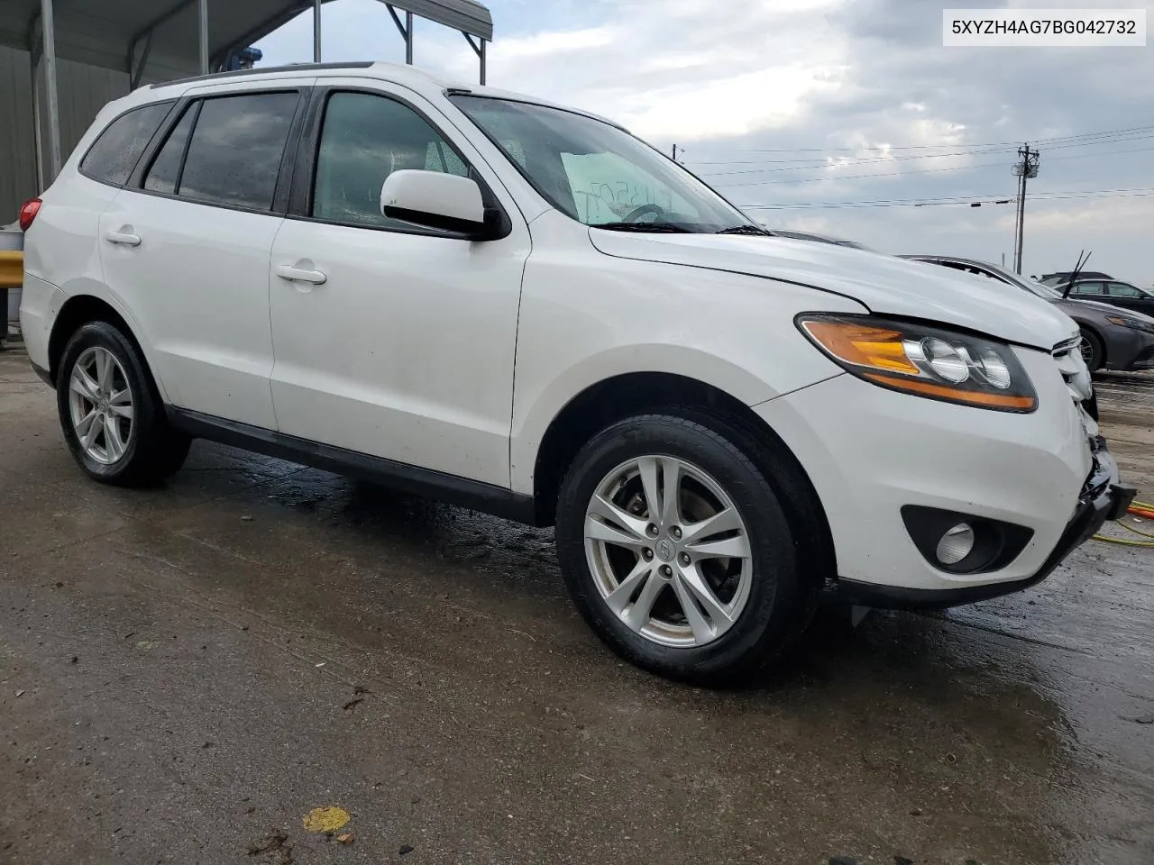 2011 Hyundai Santa Fe Se VIN: 5XYZH4AG7BG042732 Lot: 50069304