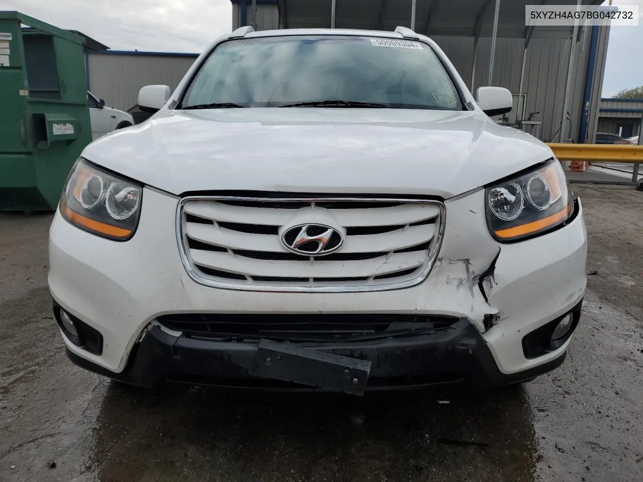 2011 Hyundai Santa Fe Se VIN: 5XYZH4AG7BG042732 Lot: 50069304