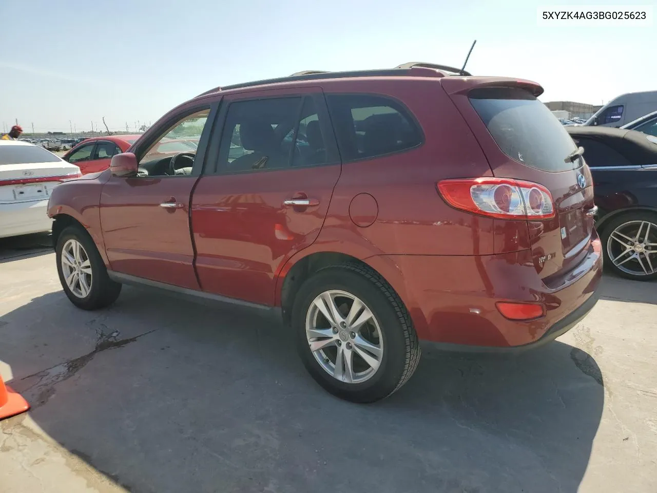 5XYZK4AG3BG025623 2011 Hyundai Santa Fe Limited