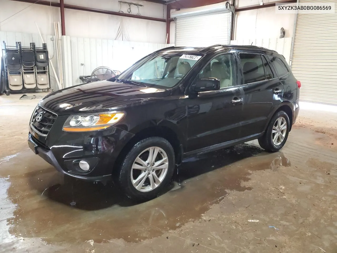 2011 Hyundai Santa Fe Limited VIN: 5XYZK3AB0BG086569 Lot: 62057744