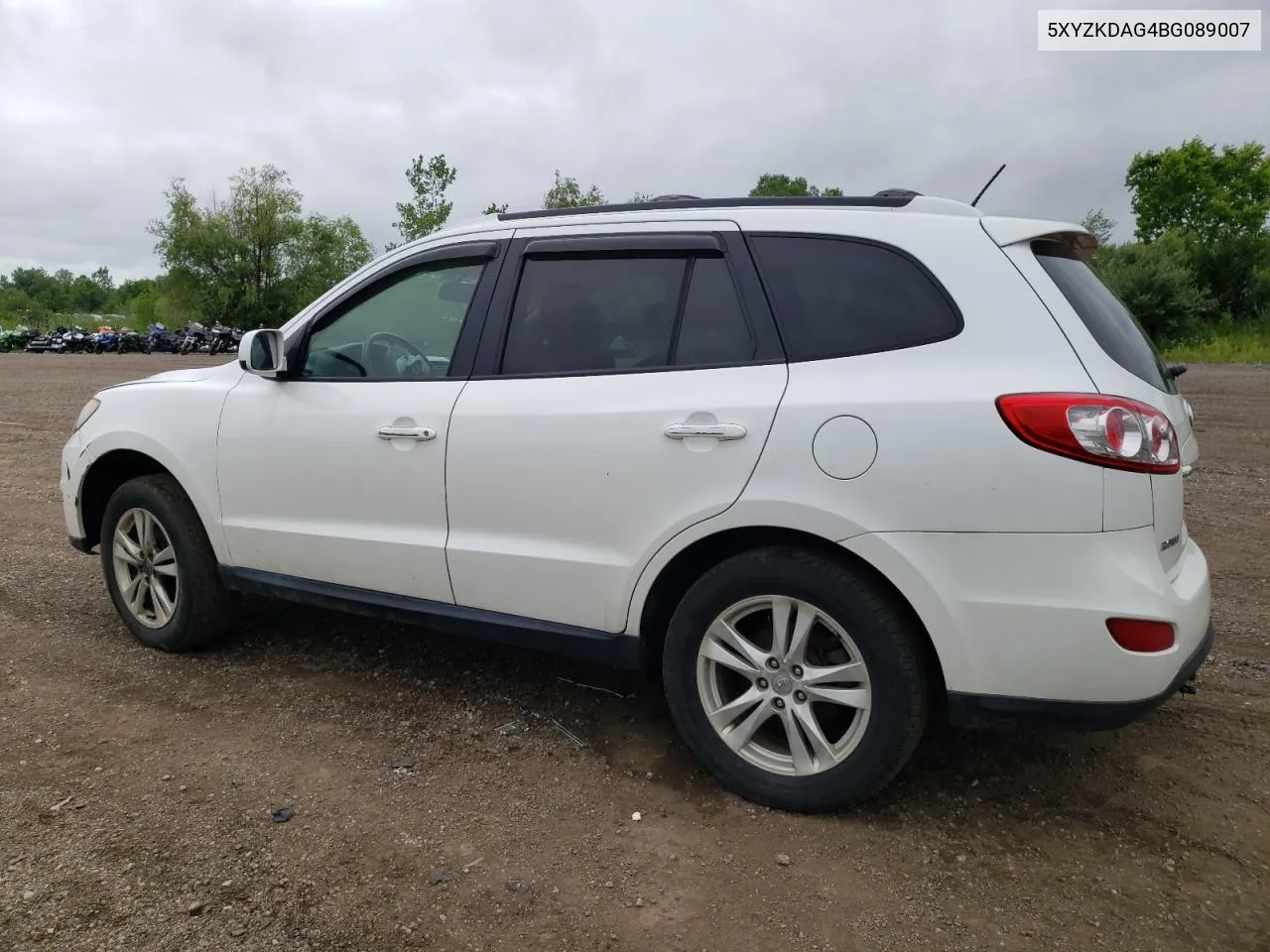 5XYZKDAG4BG089007 2011 Hyundai Santa Fe Limited