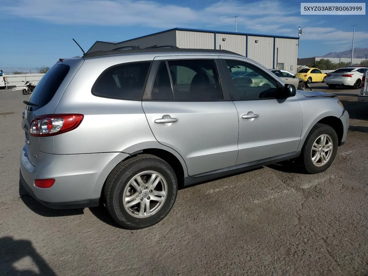 5XYZG3AB7BG063999 2011 Hyundai Santa Fe Gls