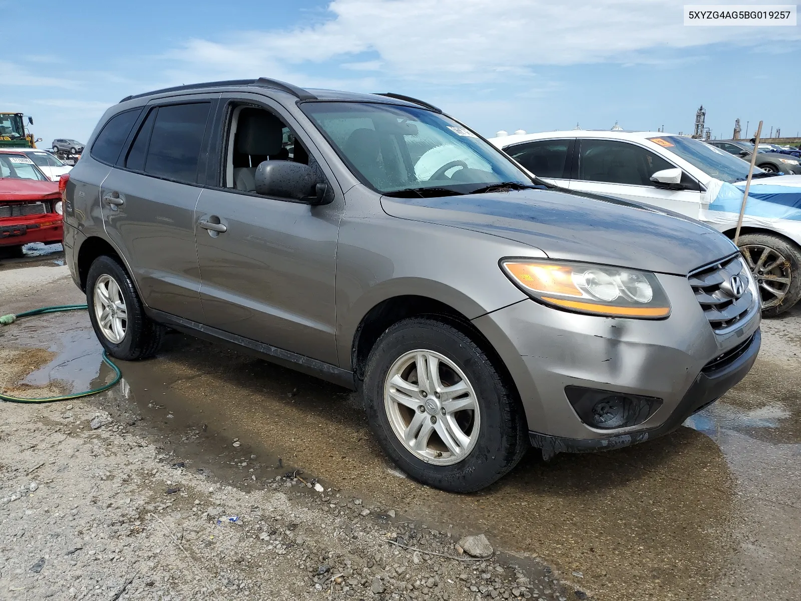 2011 Hyundai Santa Fe Gls VIN: 5XYZG4AG5BG019257 Lot: 66320404