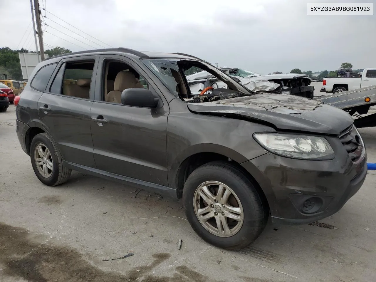 5XYZG3AB9BG081923 2011 Hyundai Santa Fe Gls