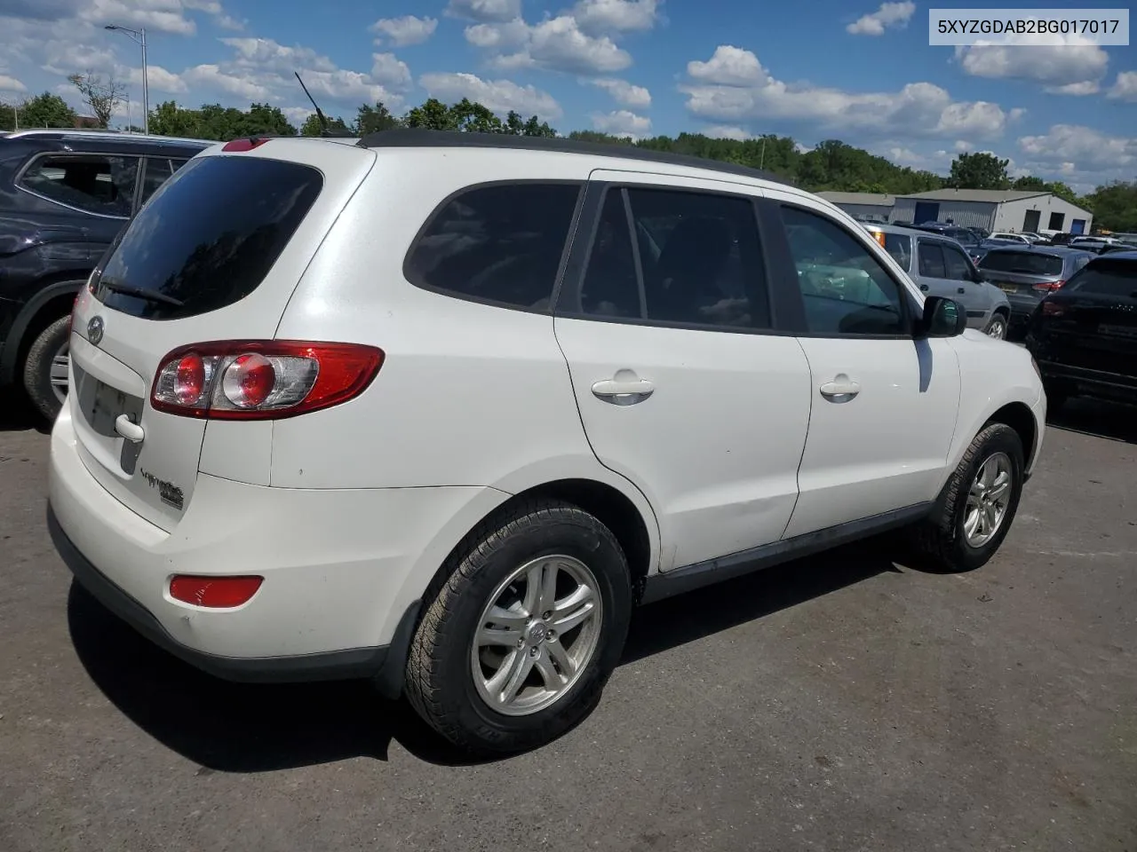 2011 Hyundai Santa Fe Gls VIN: 5XYZGDAB2BG017017 Lot: 68528424