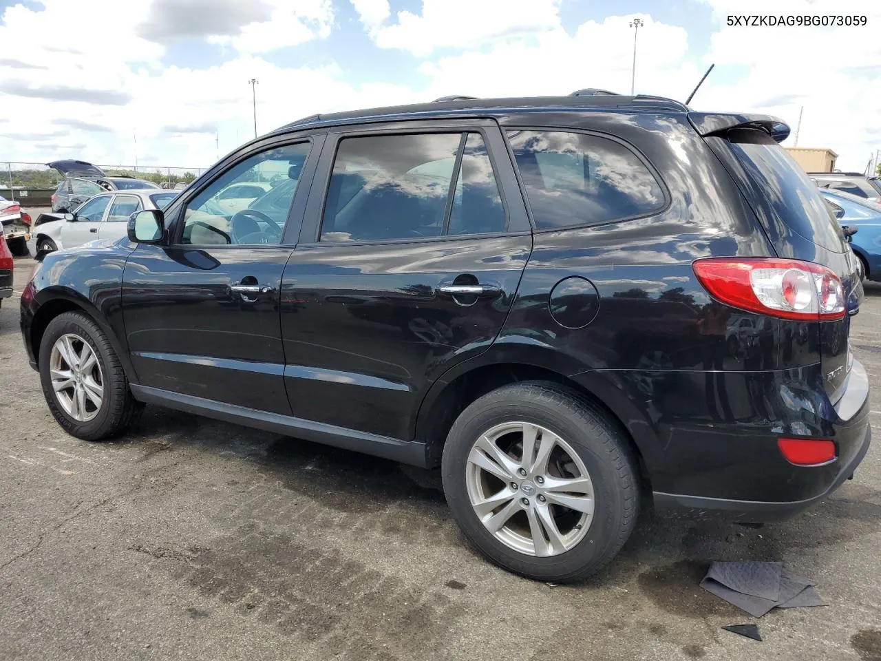 2011 Hyundai Santa Fe Limited VIN: 5XYZKDAG9BG073059 Lot: 69196824