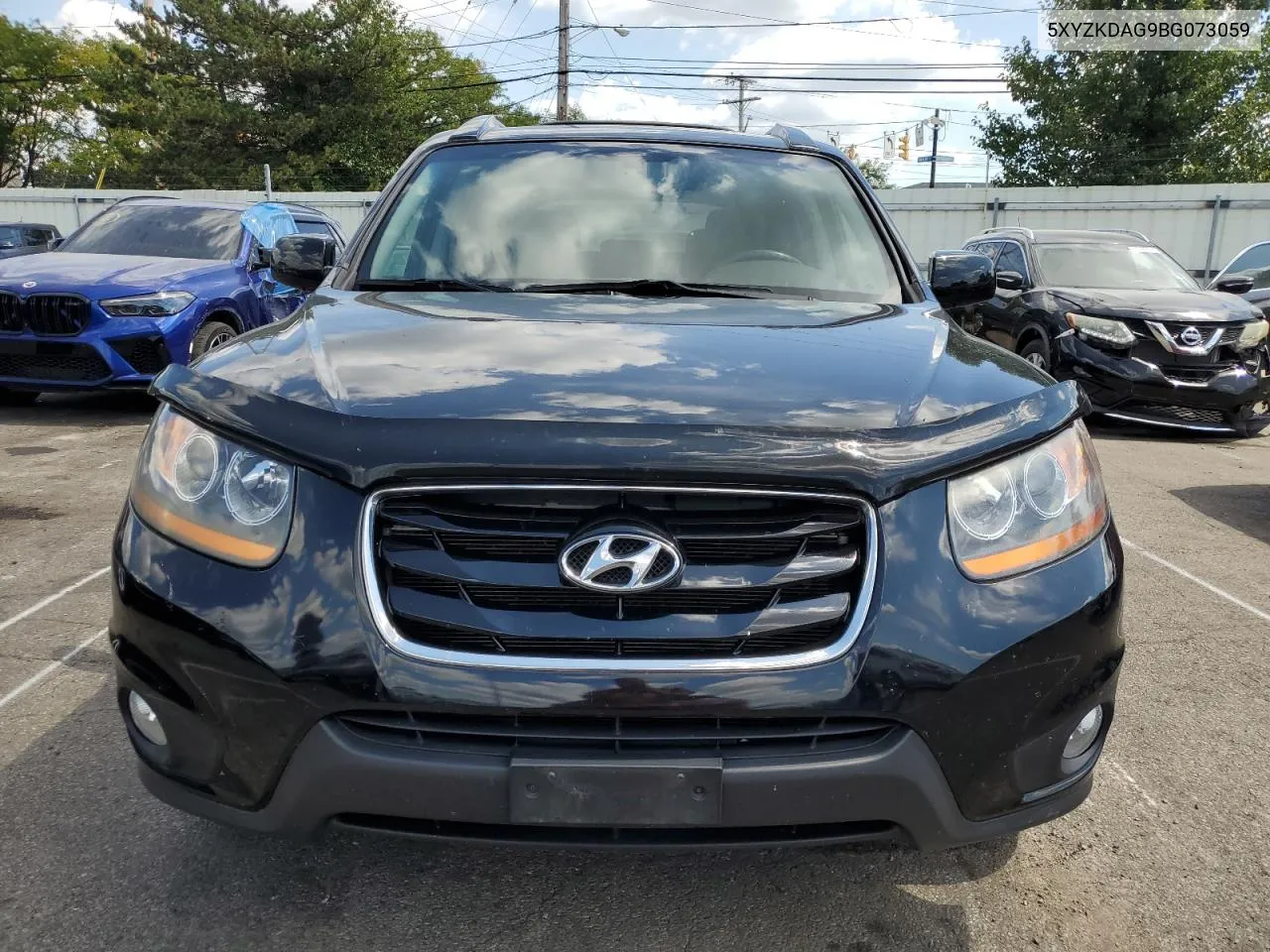 2011 Hyundai Santa Fe Limited VIN: 5XYZKDAG9BG073059 Lot: 69196824