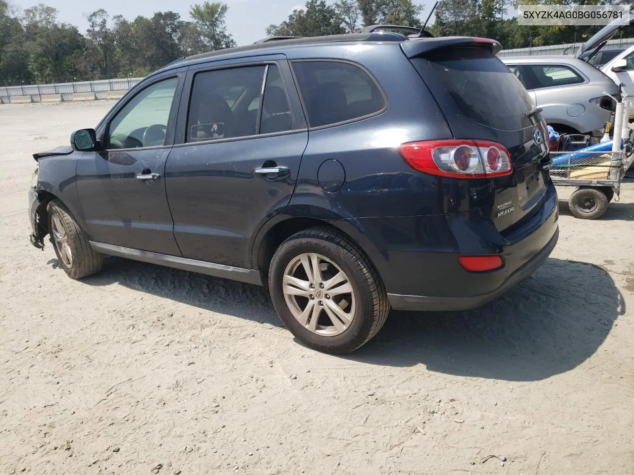 5XYZK4AG0BG056781 2011 Hyundai Santa Fe Limited