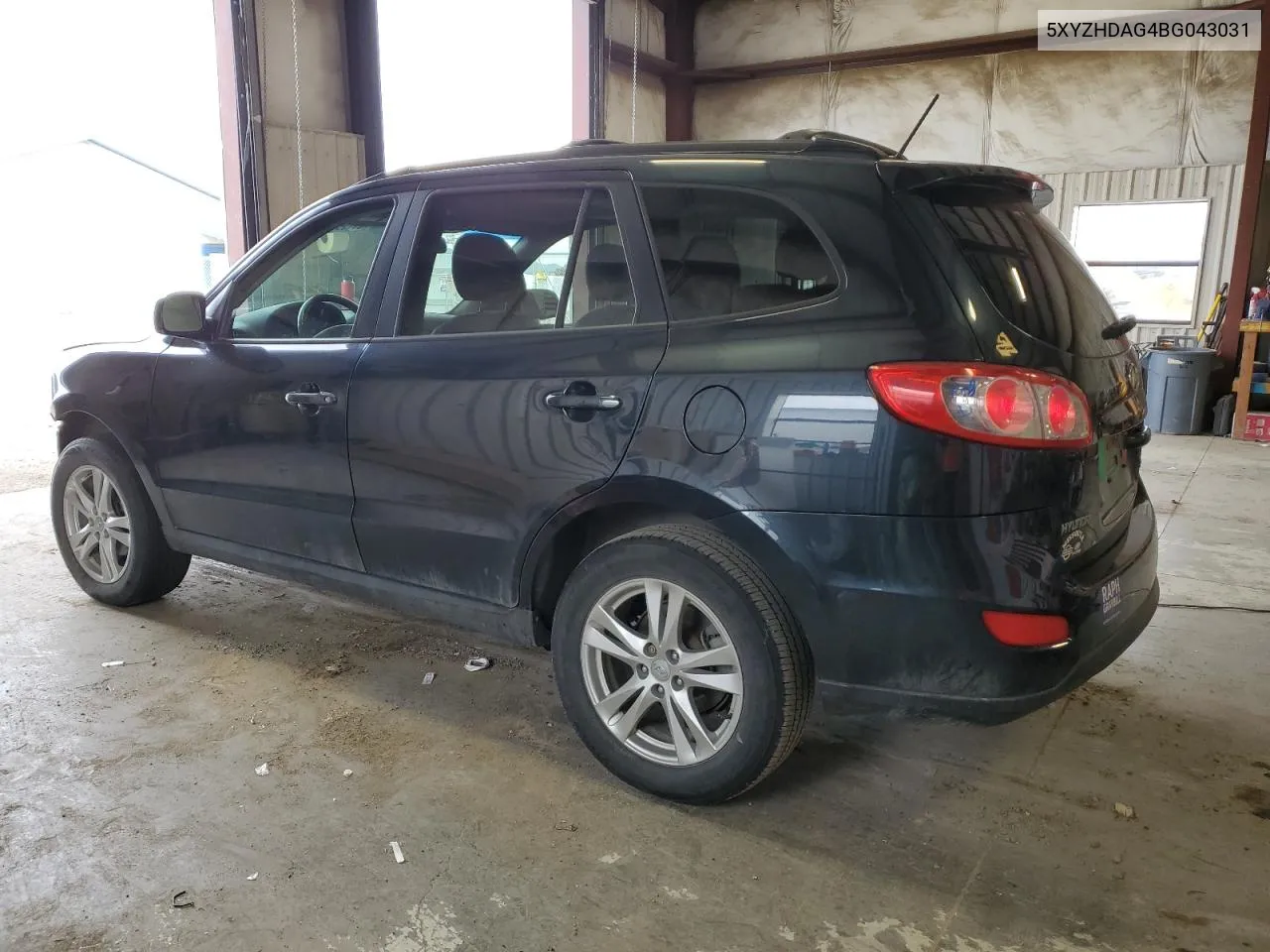 2011 Hyundai Santa Fe Se VIN: 5XYZHDAG4BG043031 Lot: 69974474