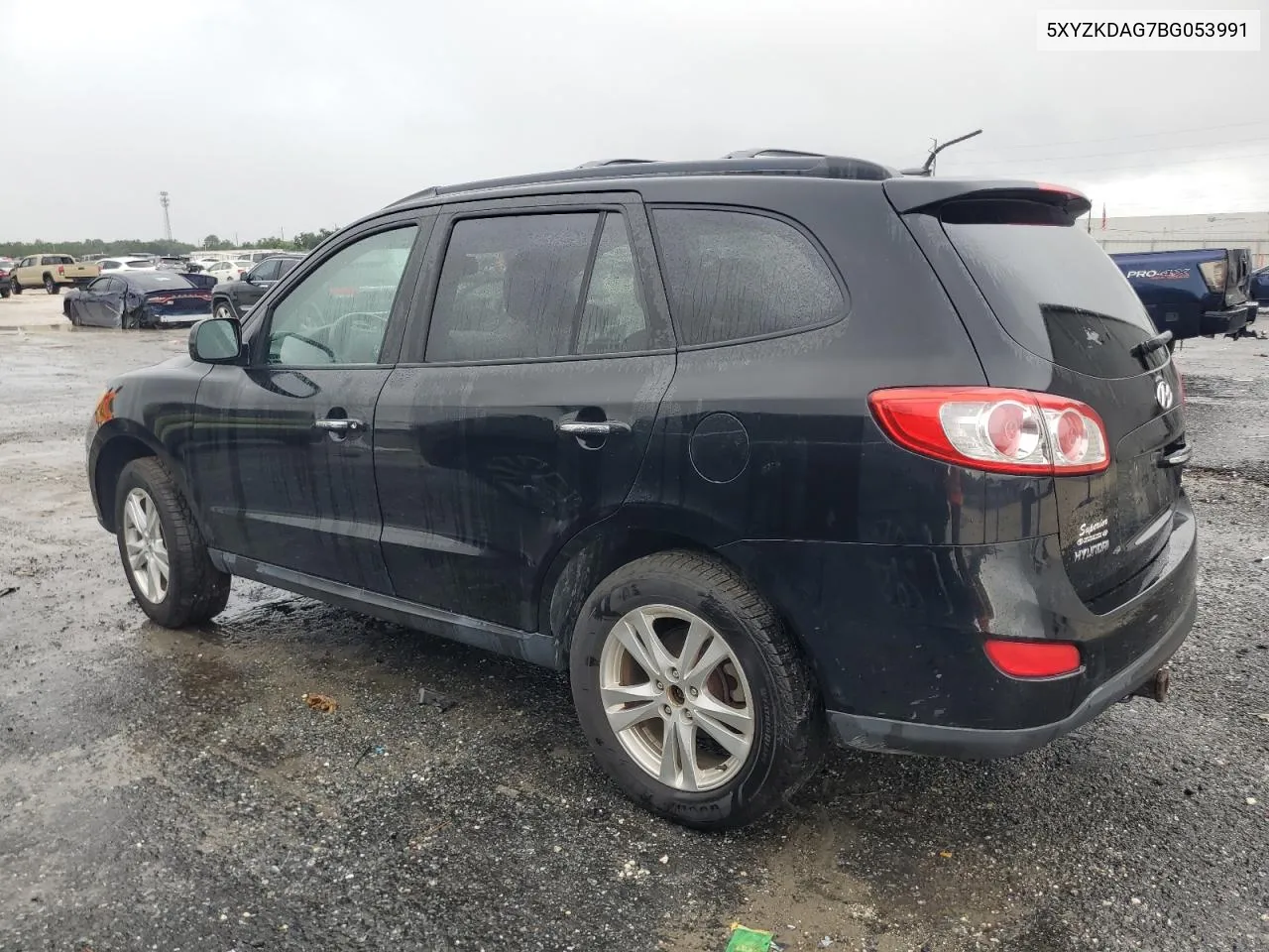 5XYZKDAG7BG053991 2011 Hyundai Santa Fe Limited