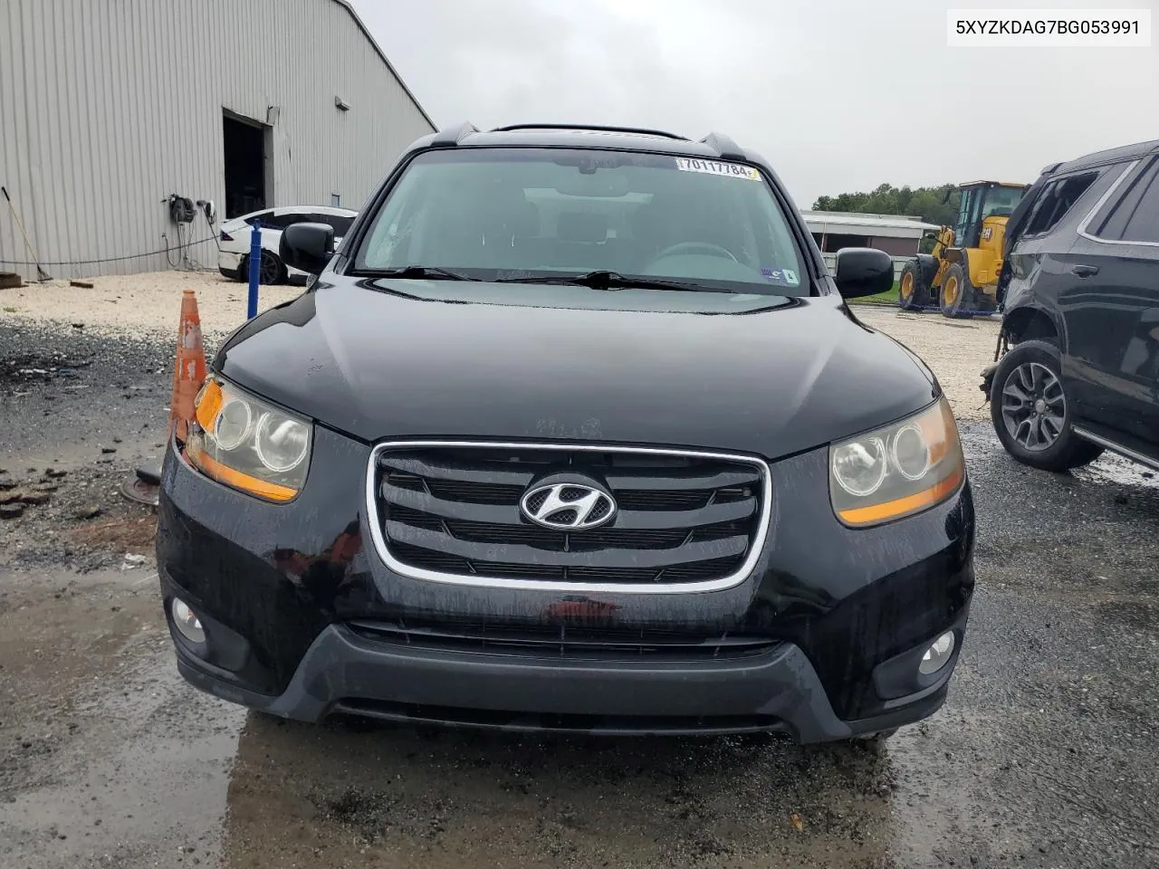 5XYZKDAG7BG053991 2011 Hyundai Santa Fe Limited