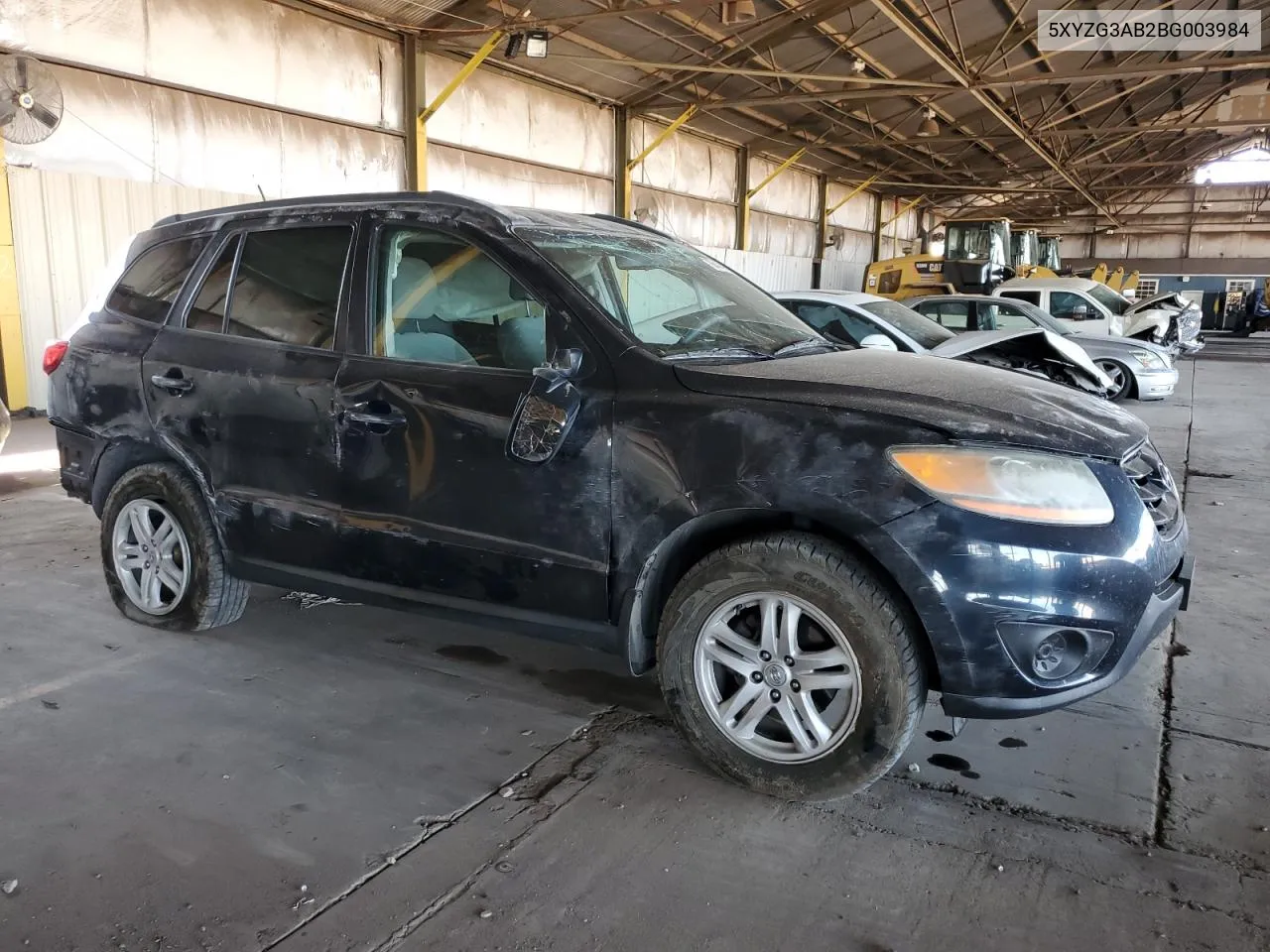 2011 Hyundai Santa Fe Gls VIN: 5XYZG3AB2BG003984 Lot: 70641444