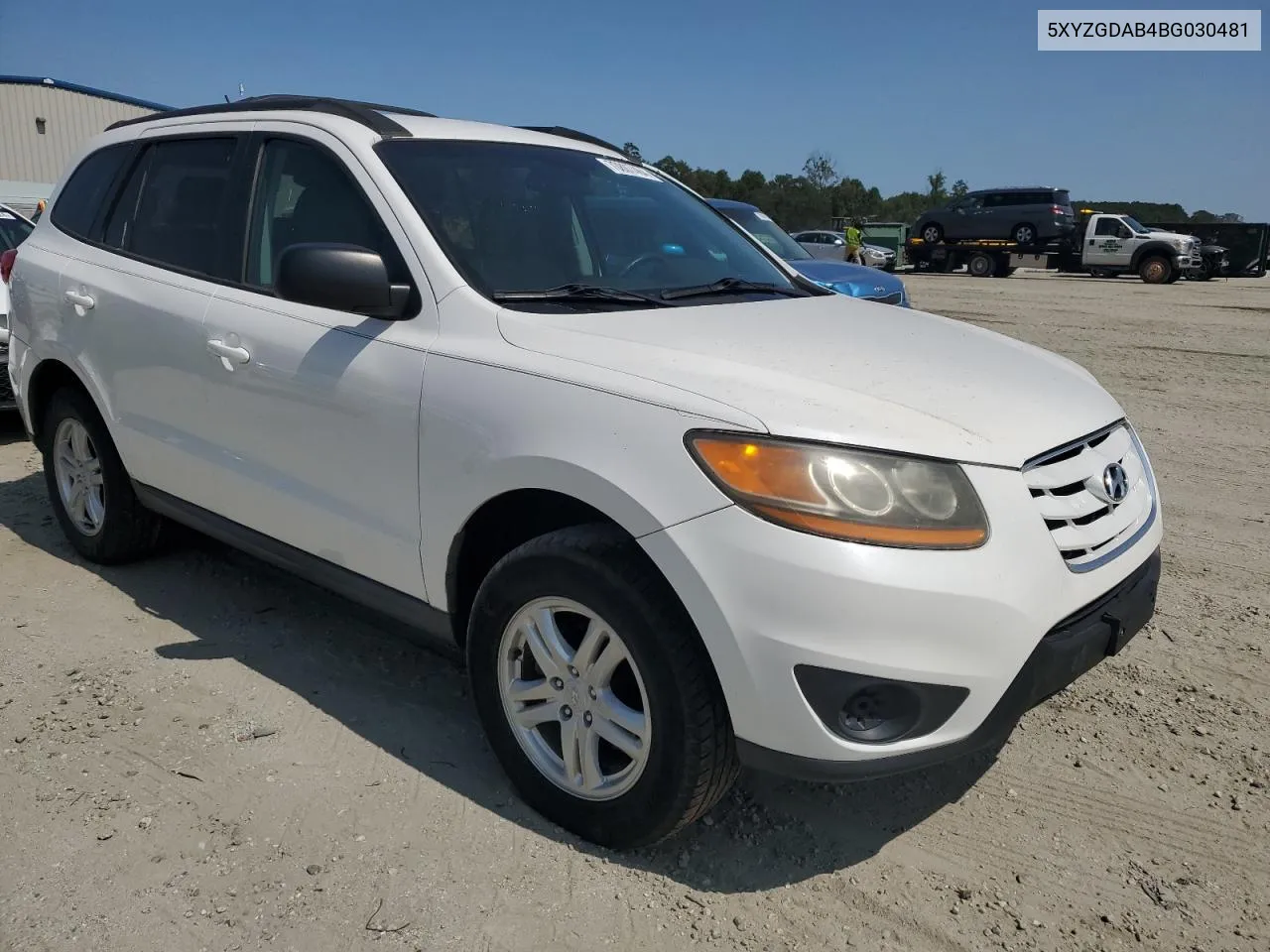 2011 Hyundai Santa Fe Gls VIN: 5XYZGDAB4BG030481 Lot: 70807464