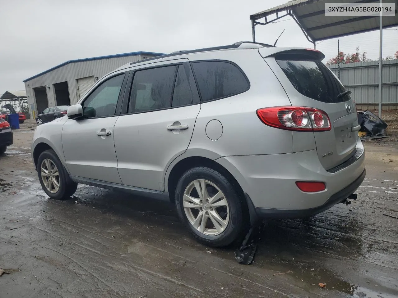 2011 Hyundai Santa Fe Se VIN: 5XYZH4AG5BG020194 Lot: 70970484