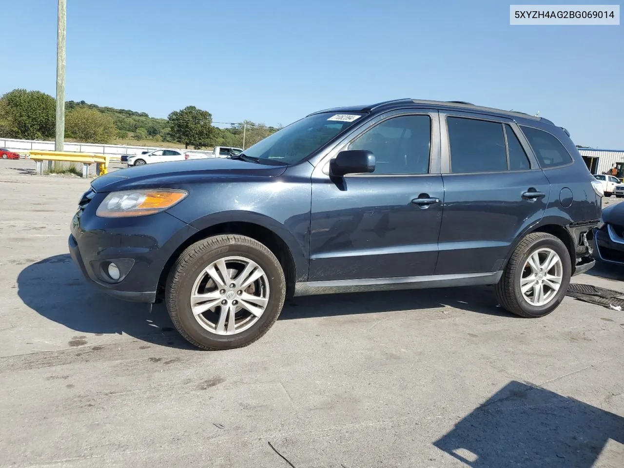 2011 Hyundai Santa Fe Se VIN: 5XYZH4AG2BG069014 Lot: 71082394