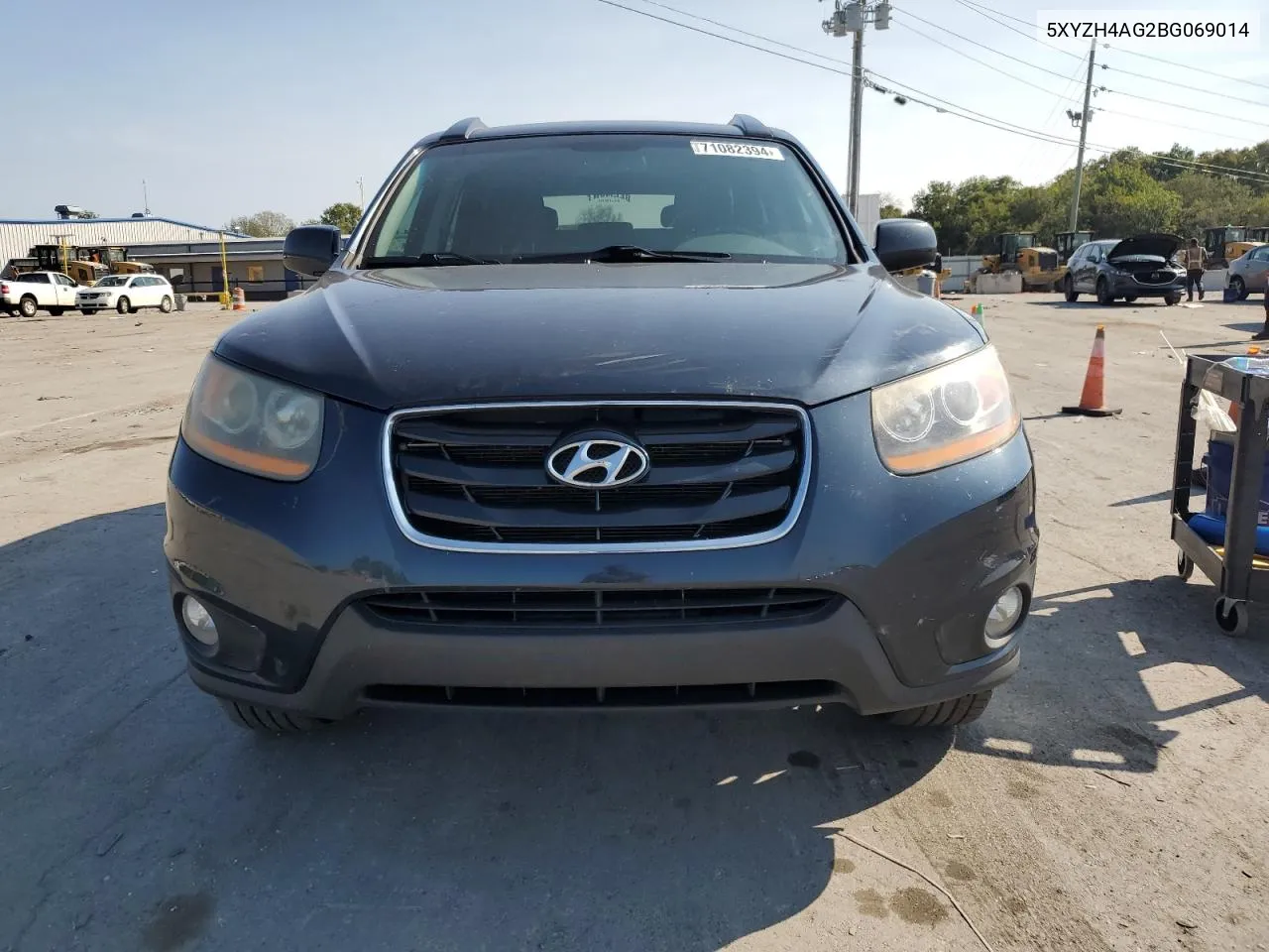 2011 Hyundai Santa Fe Se VIN: 5XYZH4AG2BG069014 Lot: 71082394