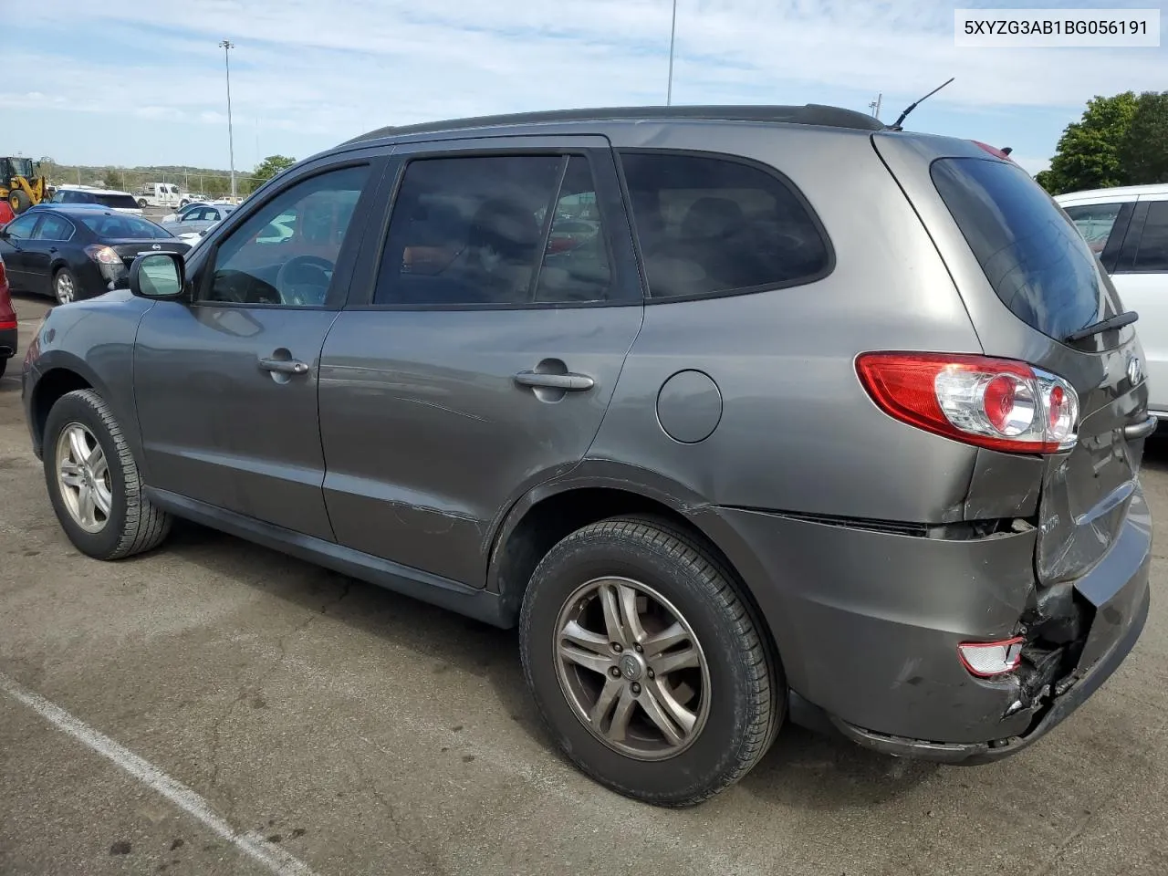 5XYZG3AB1BG056191 2011 Hyundai Santa Fe Gls