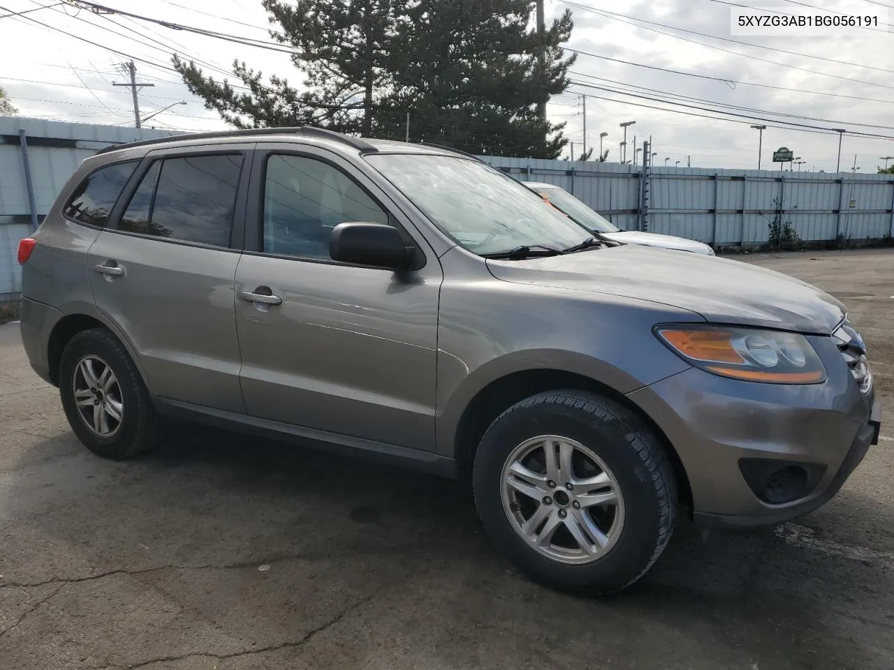 2011 Hyundai Santa Fe Gls VIN: 5XYZG3AB1BG056191 Lot: 71941844