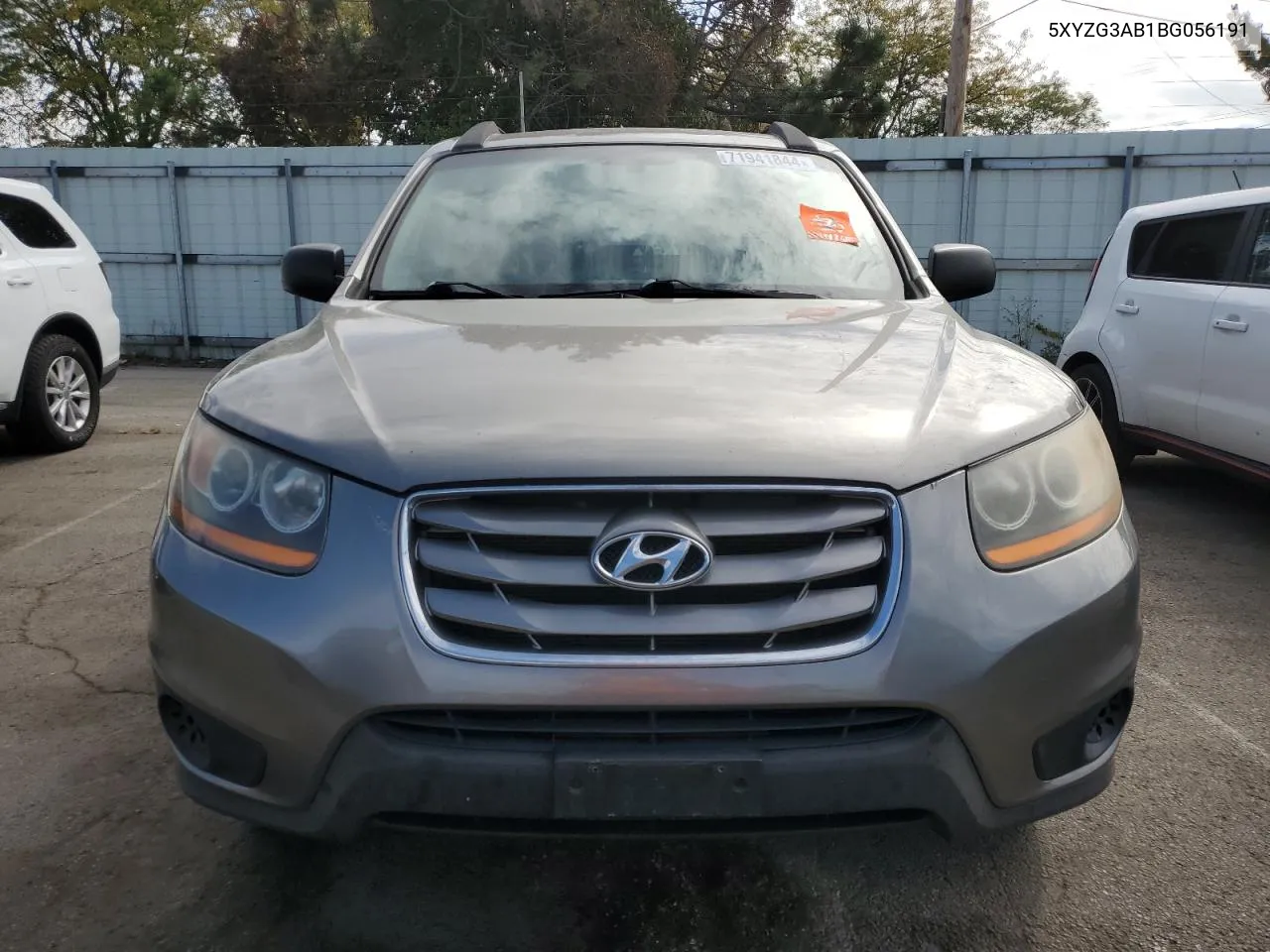 2011 Hyundai Santa Fe Gls VIN: 5XYZG3AB1BG056191 Lot: 71941844