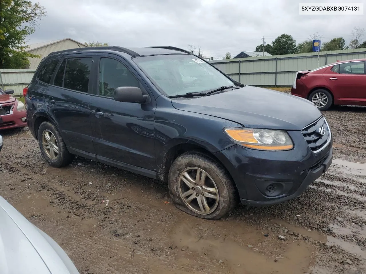 2011 Hyundai Santa Fe Gls VIN: 5XYZGDABXBG074131 Lot: 72771264