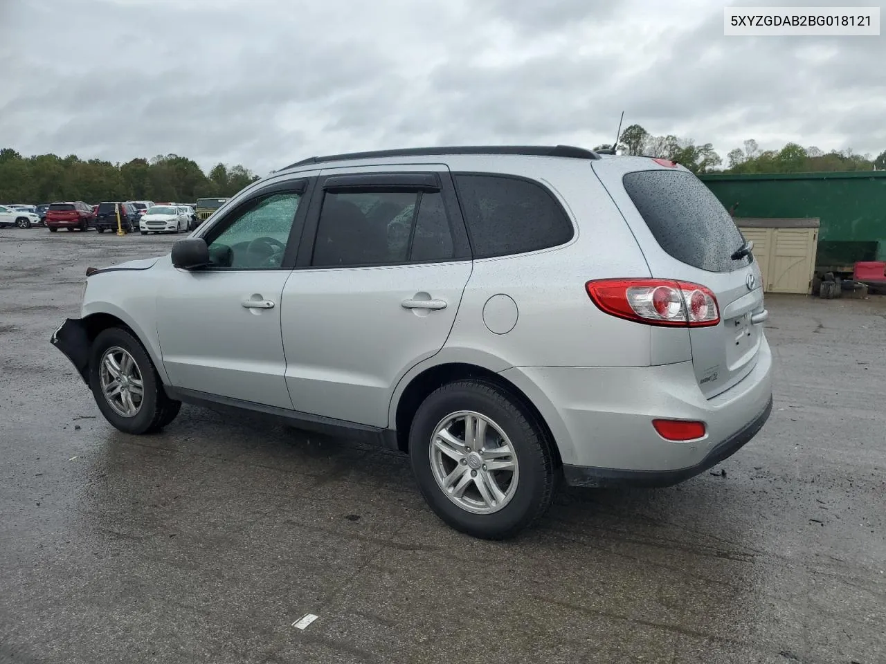 2011 Hyundai Santa Fe Gls VIN: 5XYZGDAB2BG018121 Lot: 72858884