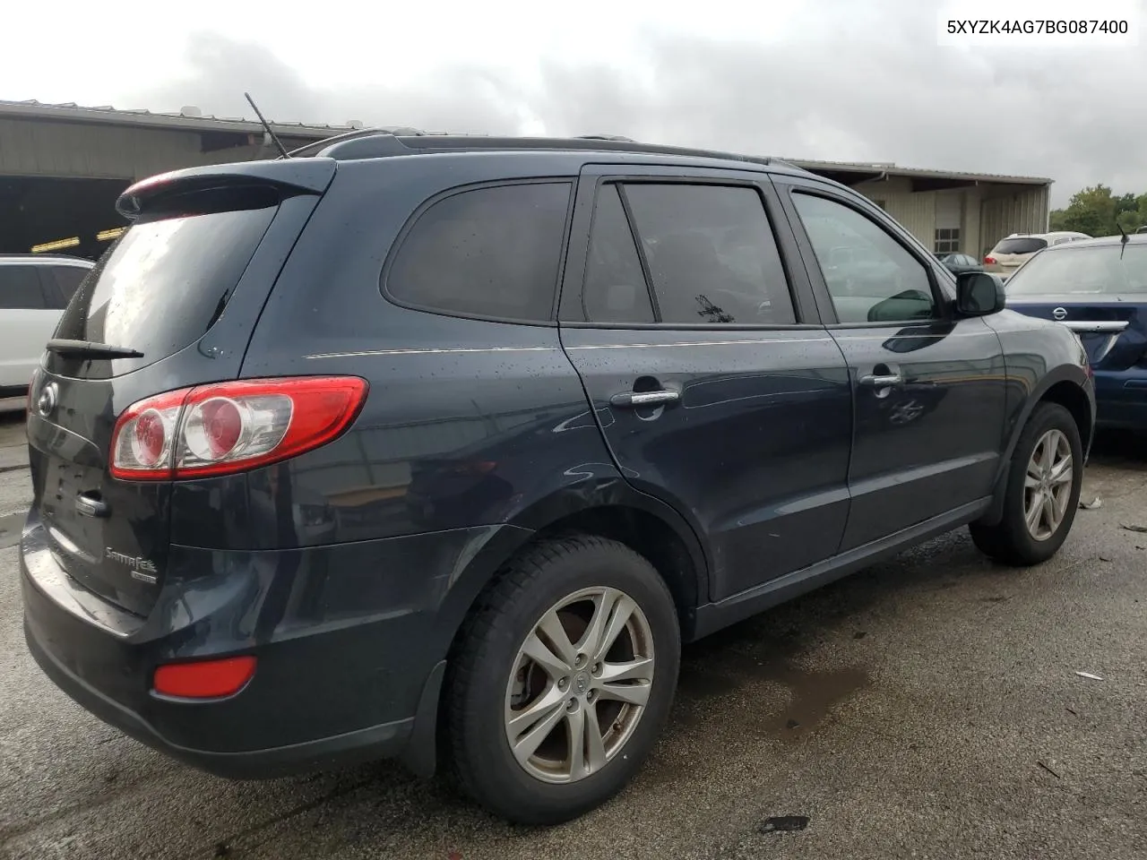 5XYZK4AG7BG087400 2011 Hyundai Santa Fe Limited