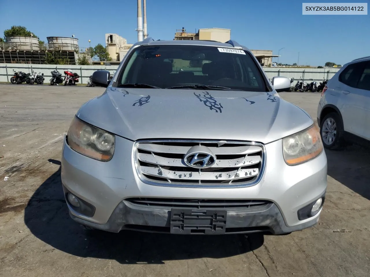 5XYZK3AB5BG014122 2011 Hyundai Santa Fe Limited