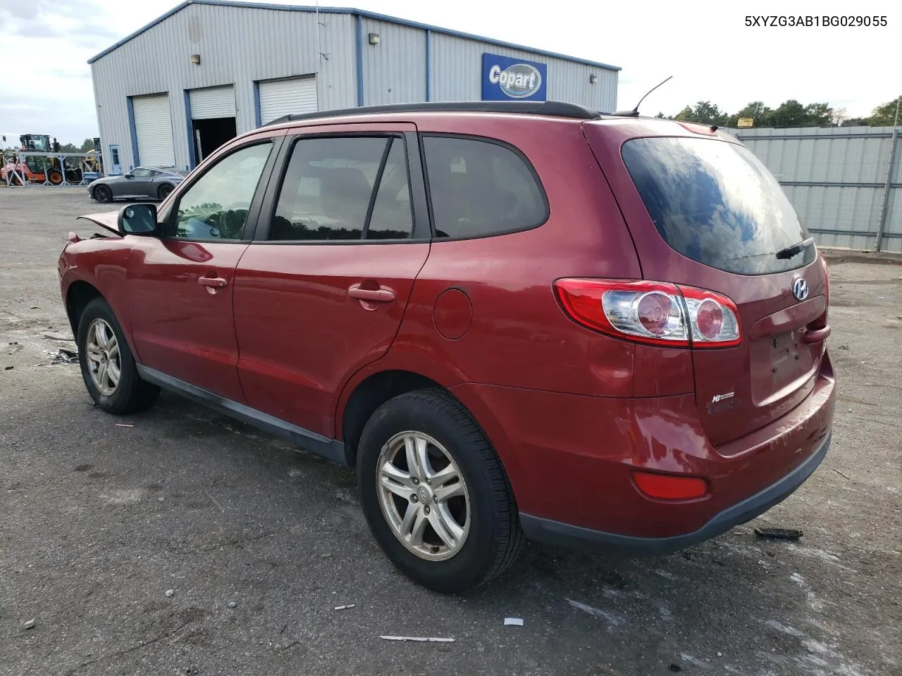 5XYZG3AB1BG029055 2011 Hyundai Santa Fe Gls