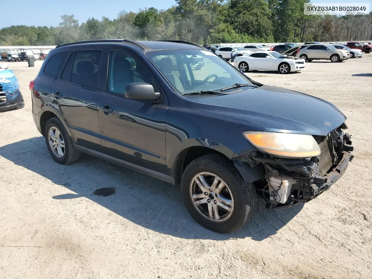 2011 Hyundai Santa Fe Gls VIN: 5XYZG3AB1BG028049 Lot: 74607624