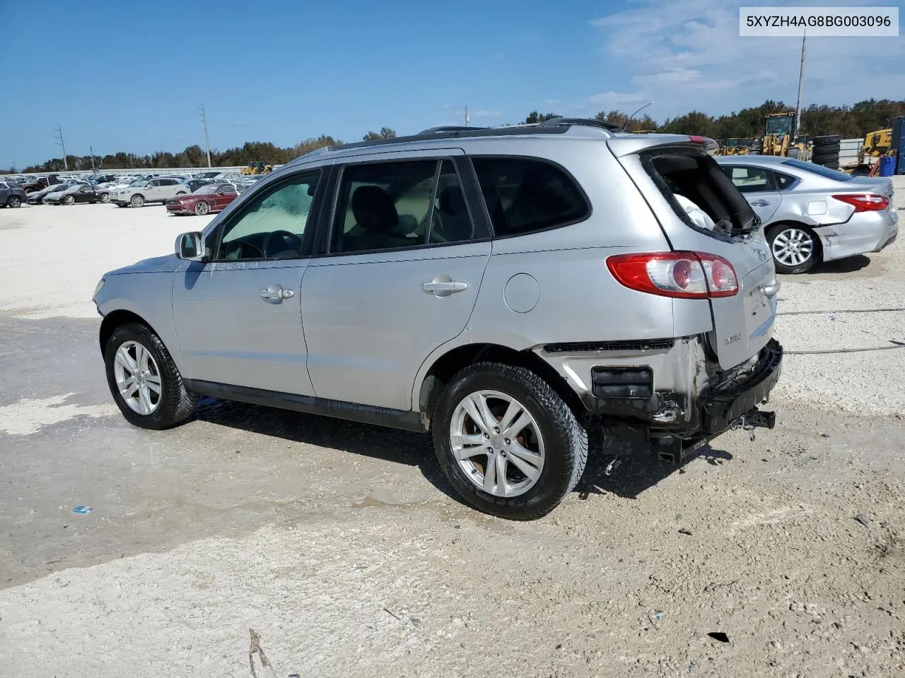 2011 Hyundai Santa Fe Se VIN: 5XYZH4AG8BG003096 Lot: 74641394