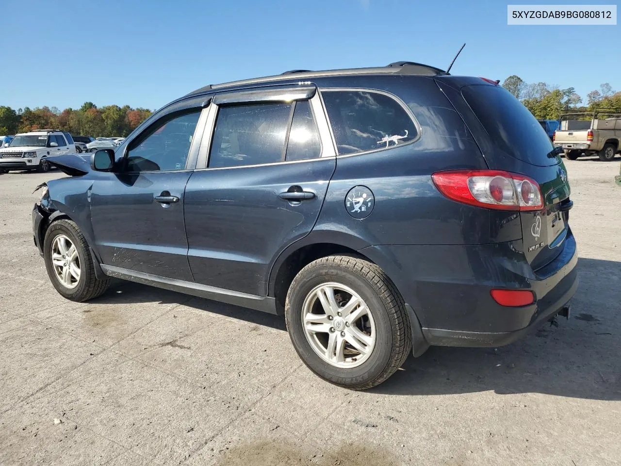 2011 Hyundai Santa Fe Gls VIN: 5XYZGDAB9BG080812 Lot: 74710174