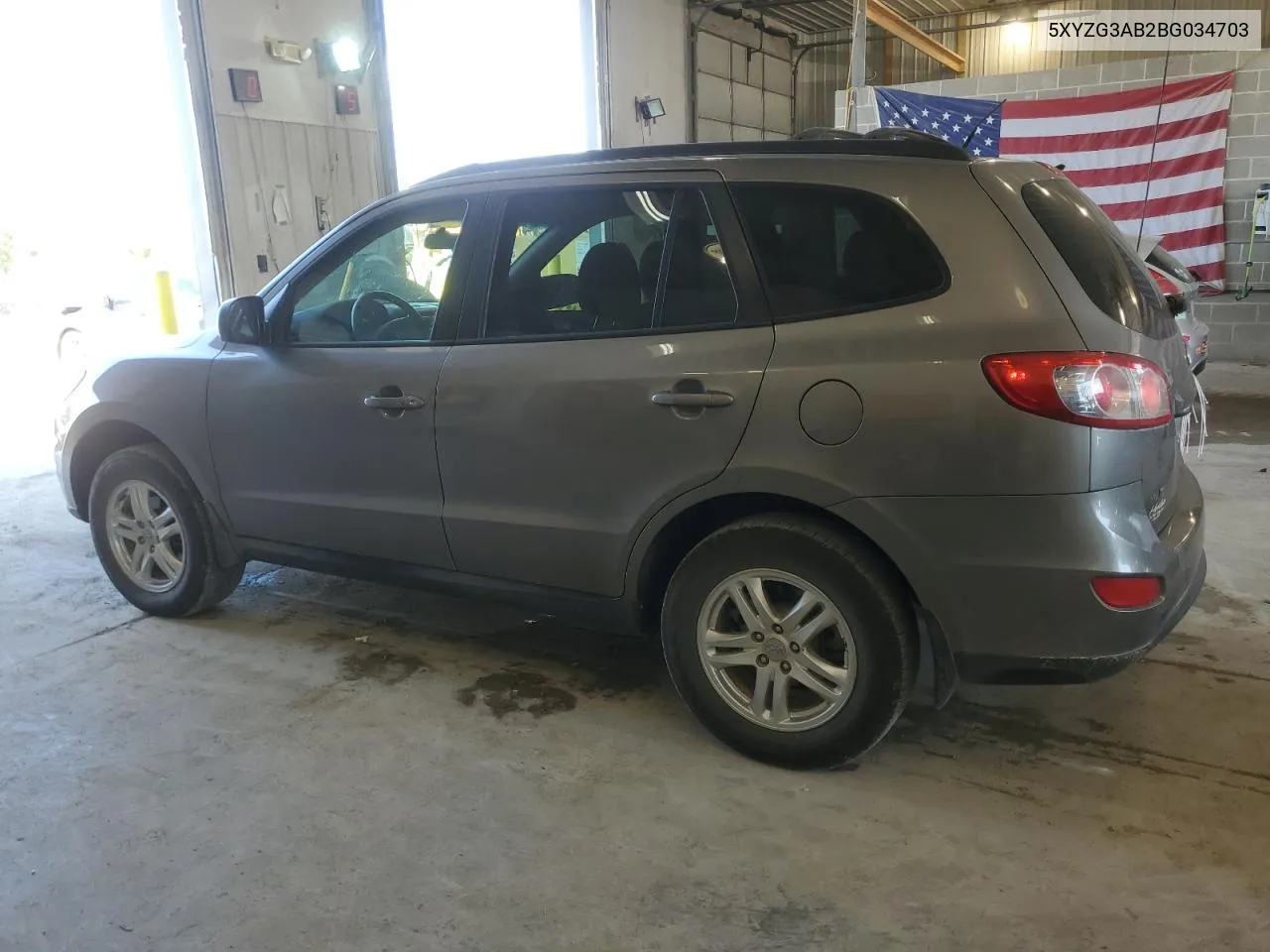 2011 Hyundai Santa Fe Gls VIN: 5XYZG3AB2BG034703 Lot: 74821324