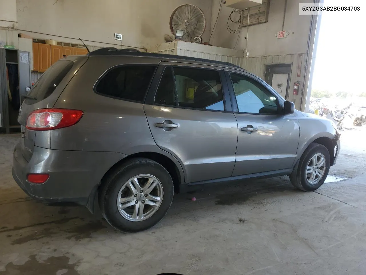 2011 Hyundai Santa Fe Gls VIN: 5XYZG3AB2BG034703 Lot: 74821324