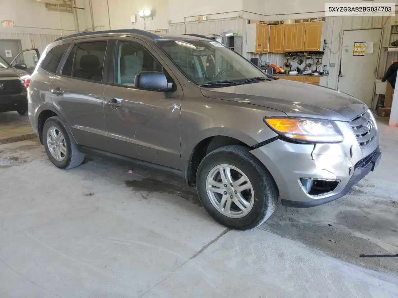 2011 Hyundai Santa Fe Gls VIN: 5XYZG3AB2BG034703 Lot: 74821324